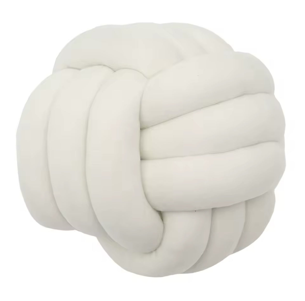 Coussin décoratif noeud
