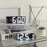 Horloge numérique miroir