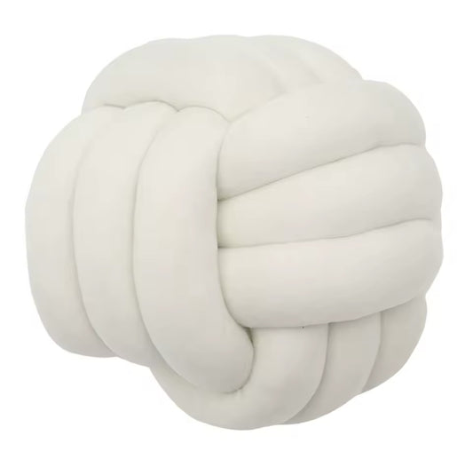 Coussin décoratif noeud