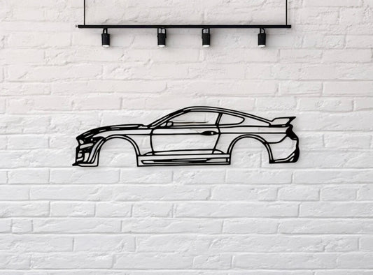 Décoration murale supercars en metal